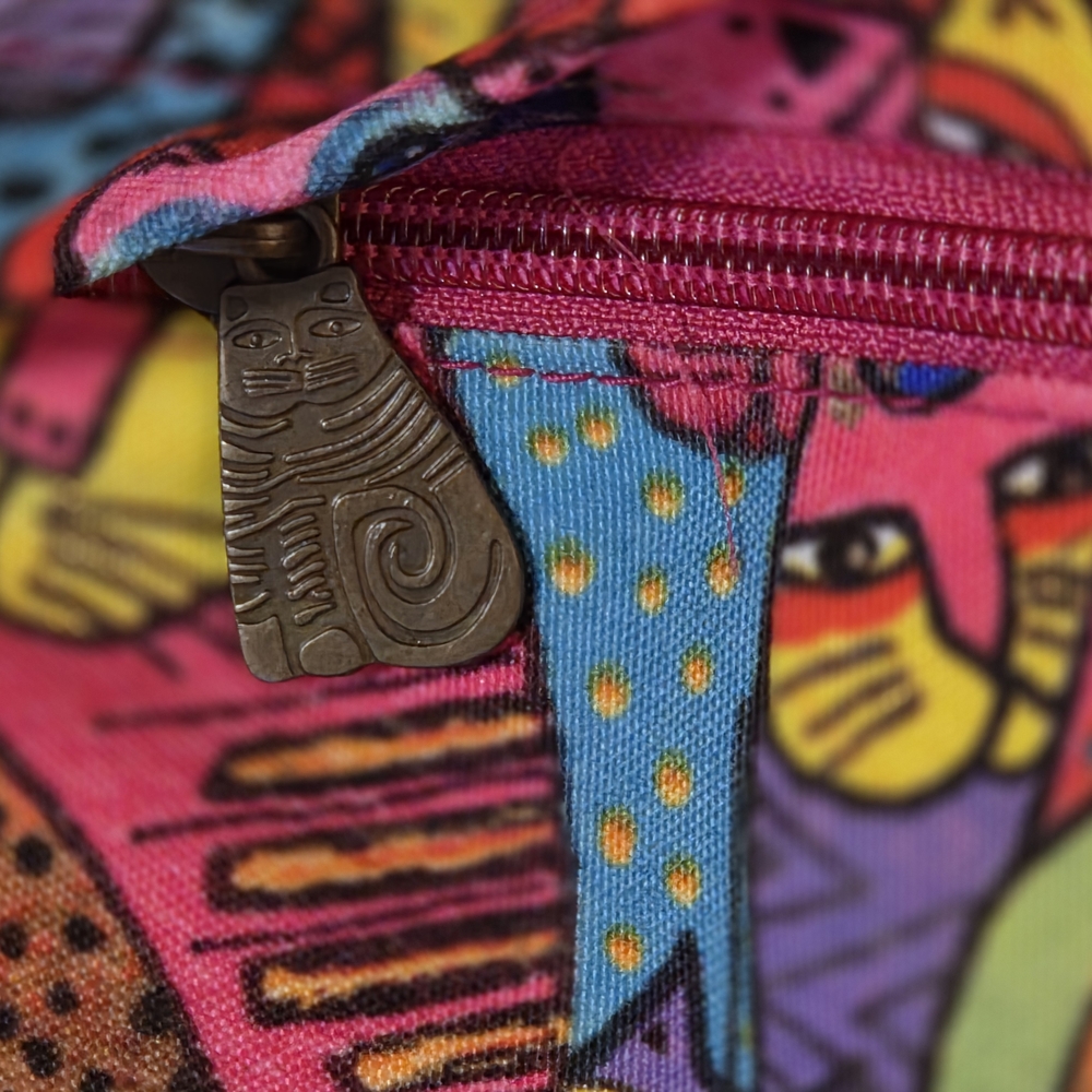 Colorful Cat Tote Bag – Fun, Bold, and Eye-Catching! 🐱 - Picture 6 of 12